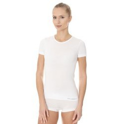 Kortärmad T-shirt för kvinnor BRUBECK COMFORT COTTON Termoaktiva underkläder