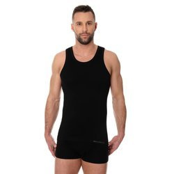 Linnen för män BRUBECK COMFORT COTTON Termoaktiv ärmlös T-shirt