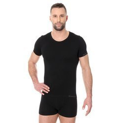 Kortärmad T-shirt för män BRUBECK COMFORT COTTON Termoaktiva underkläder