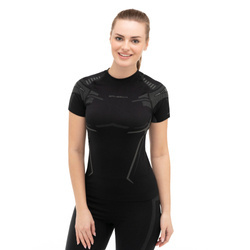 Dam T-shirt med kort ärm Brubeck DRY termoaktivunderkläder