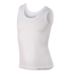 Linnen för pojkar BRUBECK COMFORT COTTON Junior Termoaktiva Ärmlös T-shirt