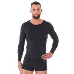 Långärmad T-shirt för män BRUBECK COMFORT WOOL Termounderkläder MERINOULL