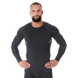Herr långärmad t-shirt Brubeck ACTIVE WOOL Underkläder termisk Merinoull