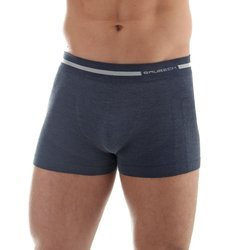 Boxershorts för män BRUBECK COMFORT WOOL Termoaktiva kalsonger MERINOULL